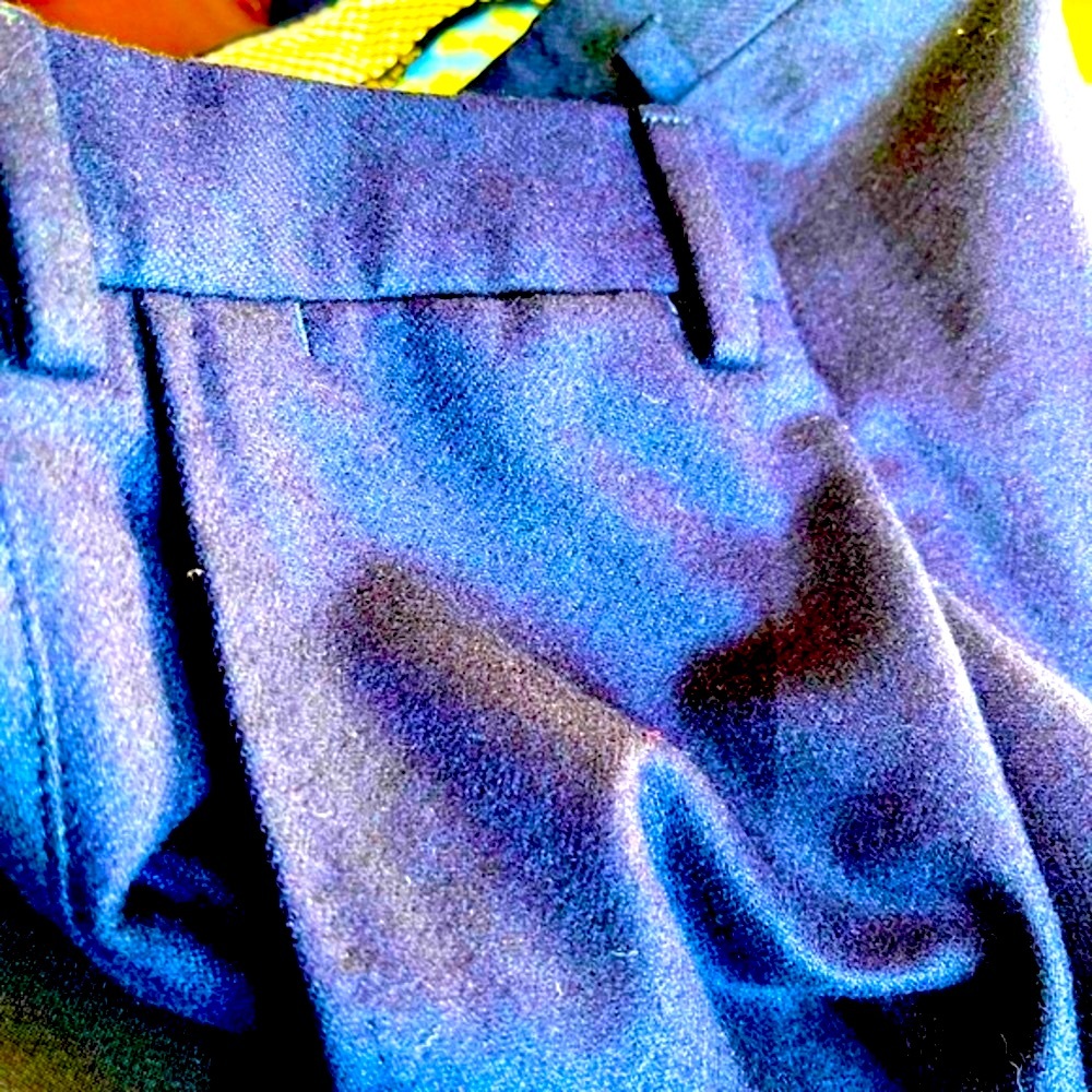NEW EREDI PISANO dress pant size 36 slim fit.  Excellent fabric, lined in front.